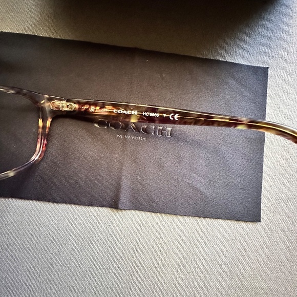 Coach eyeglasses 5287 confetti light brown - Picture 4 of 5